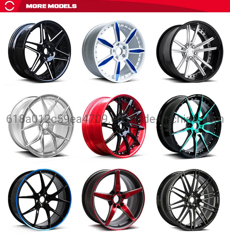 2022 Two Piece Design T6061 19 5X120 Wheels Forged