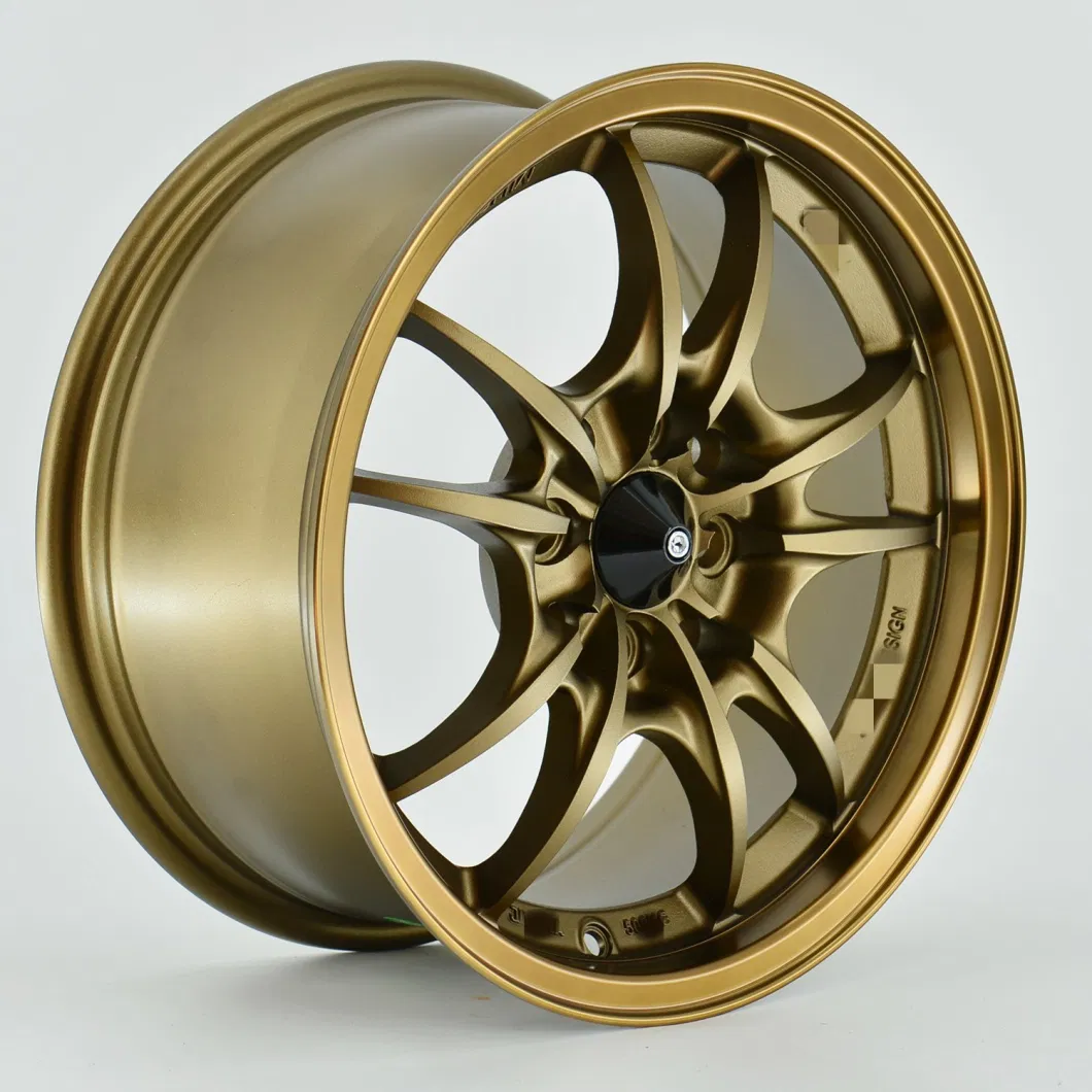 15 Inch 15*7.0 Monoblock Forged Bronze Car Aluminum Alloy Wheel 5*100 5*114.3